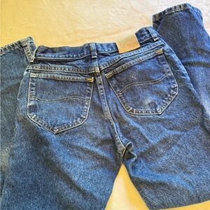 Vintage Lee Blue Straight Fit Jeans